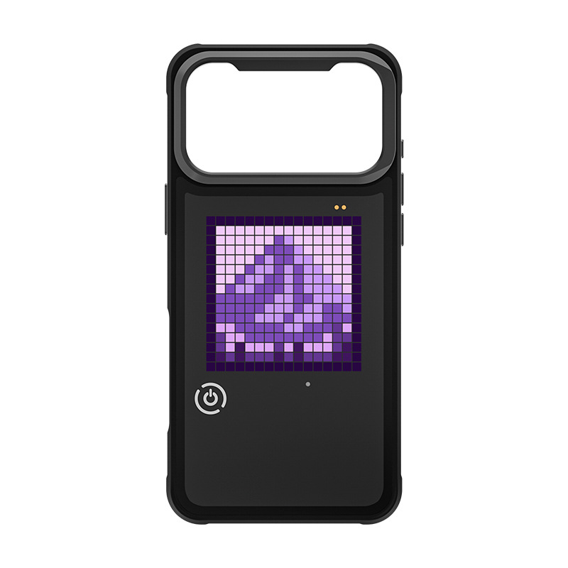 Pixel-Light Phone DIY Animated Drop-Resistant Personalized Creative Case