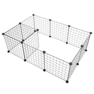 Portable Pet Playpen for Guinea Pigs & Rabbits | Metal Wire Cage — view 9