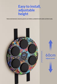 Smart Music Boxing Machine Wall Target | Home Fitness Equipment Canada — view 13