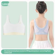 Ice-Silk Training Bra for Young Girls | Posture-Correcting Chest Pad — view 7