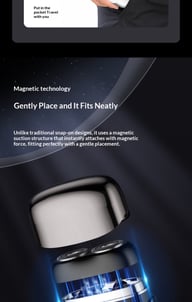 Full-body Washable Dual-head Magnetic Electric Shaver — view 4