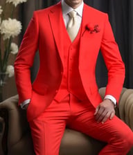 Elegant Business Banquet Suit Set For Men | Three-Piece Formal Wear — view 7