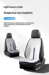 Summer Ice Silk Seat Cooling Pad | Non-Slip Car Seat Cooler — view 15