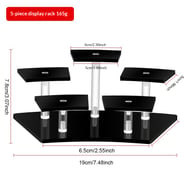 Acrylic Tiered Display Stand Desk Organizer for Figurines & Collectibles — view 7