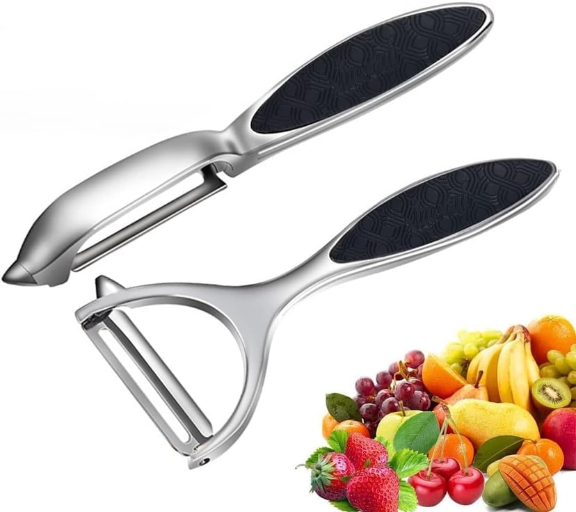 Vegetable Peeler Set Stainless Steel Y & I Shape Swivel Blades