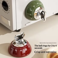 Magnetic Kitchen Timer Lite-Luxury Precise Countdown | Retro Design — view 10