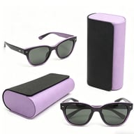 Dual Glasses Case 2-in-1 Double Eyeglasses Holder | Lavender — view 1