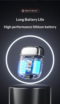 LED Digital Display Portable Mini Electric Shaver | Fast-Charging — view 7