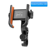 Universal Bicycle Motorcycle Phone Holder | Secure Handlebar Mount — view 2