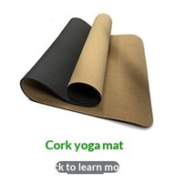Solid Cork Massage Yoga Block Set | Natural Self-Myofascial Release — view 7