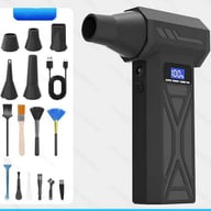 Violent Handheld Turbo Fan 110K RPM | Wireless LED Dust Blower — view 5