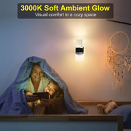 LED Motion-Sensor Night Light with Stepless Dimming | Corridor Wall Lamp — view 12