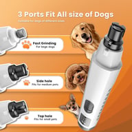 2026 New Silent Groom Pro Dog Nail Grinder, 5-Speed Dog Nail Grinder With Led Light, Quiet Painless Paws Grooming For Small Medium Large Dogs, USB Rechargeable — view 8