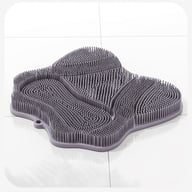 Bath Foot Scrubber Pad | Lazy Person's Magic Exfoliating Massage Tool — view 3