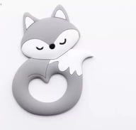 Food-Grade Silicone Baby Teether | Cartoon Fox Design | CA$13.59 — view 7