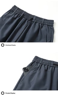 Men's Casual Sport Two-Piece Set | Ice Silk Polo & Pants — view 12