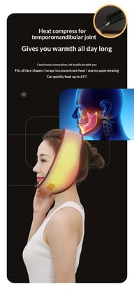 TMJ Heat Therapy Corrector | Electric Heating Pad for Jaw Pain Relief — view 8