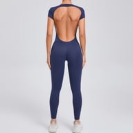 Women's Fashion Solid Color Quick-drying Yoga Bodysuit — view 10