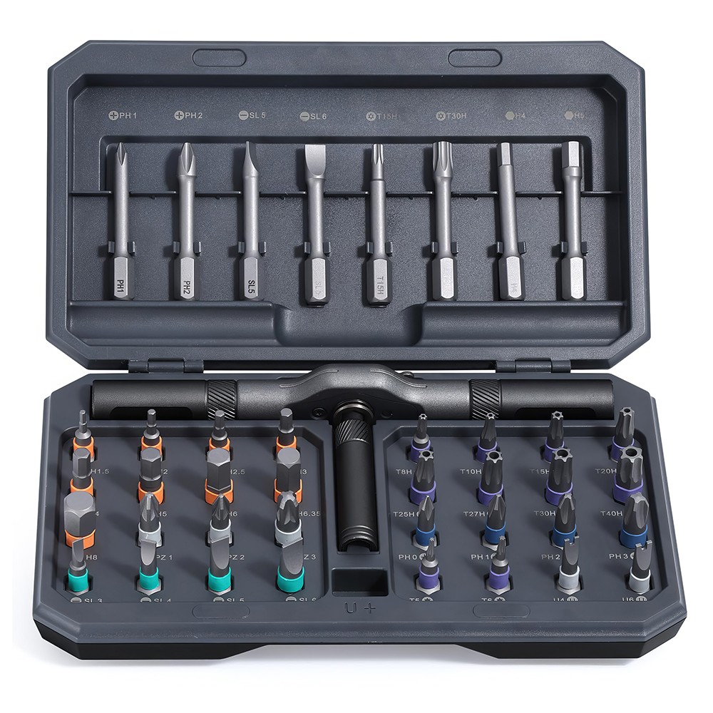 42-in-1 Magnetic Screwdriver Set | Professional Ratchet Tool Kit
