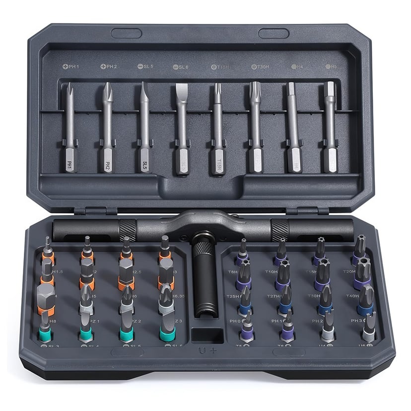 42-in-1 Magnetic Screwdriver Set | Professional Ratchet Tool Kit