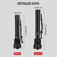 9900000LM LED Flashlight Rechargeable Zoom Torch | Super Bright — view 5