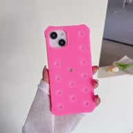 Silicone Hole Phone Case | Protective 3D Perforated Cover Canada — view 7