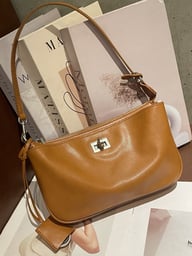 Top-Grain Vegetable-Tanned Leather Kelly Bag | Genuine Cowhide — view 14
