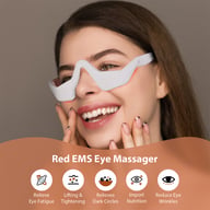 Red Light Therapy Eye Massager Glasses | Fatigue & Dark Circle Relief — view 15