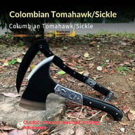 Folding Sickle & Tomahawk Axe Combo | Outdoor Garden Tool — view 11