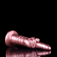 Hand-Shaped Silicone Insertable Toy | Premium Rose Gold Design — view 9