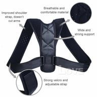 Posture Clavicle Support Corrector Back Straight Shoulders Brace Strap — view 3