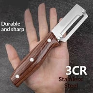 Stainless Steel Kitchen Peeler Y-Shaped | Sharp Vegetable Peeler — view 4