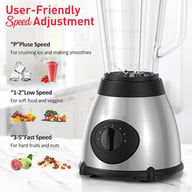 800W Blender Smoothie Maker Ice Crusher Mixer Milk Shake Fruit Juicer Vegetable — view 14