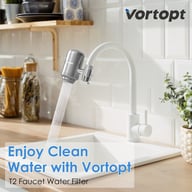 Stainless Steel Faucet Filter with Activated Carbon | Kitchen Water — view 5