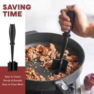 Premium Meat Chopper & Hamburger Grinder | Heat Resistant Home & Kitchen Tool — view 3