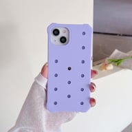 Silicone Hole Phone Case | Protective 3D Perforated Cover Canada — view 11