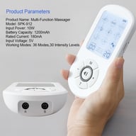 Low-Frequency TENS Massage Therapy Device | Pain Relief & Muscle Stimulation — view 12
