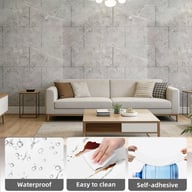 20Pcs Self-Adhesive Marble Tile Wall Stickers | Kitchen Bathroom Decor — view 4
