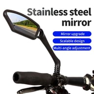 Adjustable Stainless Steel Bicycle Rearview Mirror | Safe Cycling — view 19