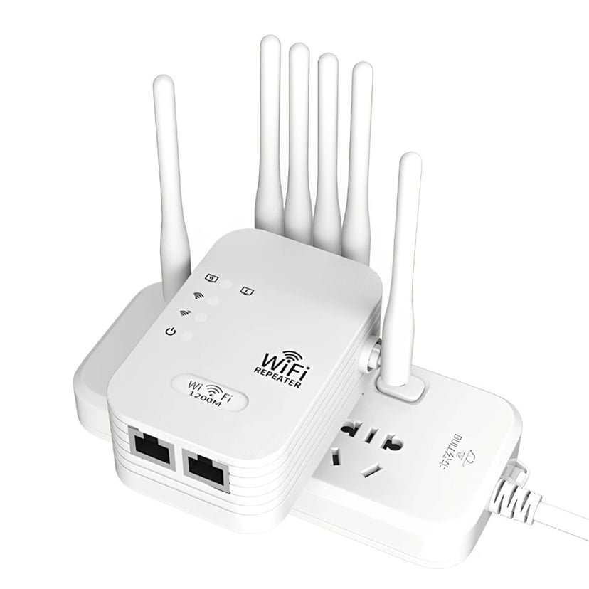 Dual-Band WiFi Signal Booster 1200M | Gigabit Wireless Repeater Canada