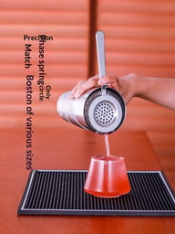 Stainless Steel European Hawthorne Cocktail Strainer | Professional Ice Filter — view 5