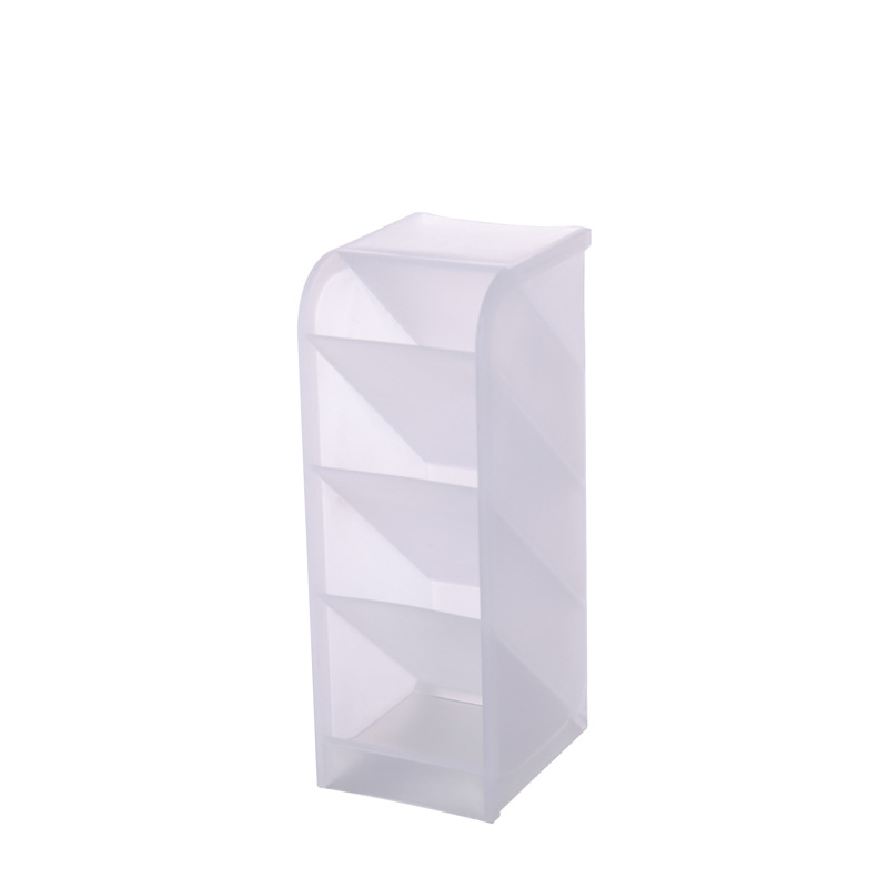 Transparent Large-Capacity Cosmetic Organizer Shelf | Desk Storage
