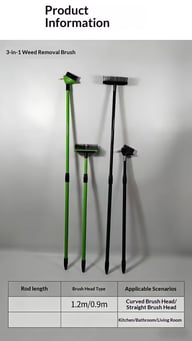 Multi-functional Multi-head Telescopic Iron Rod Brush — view 12
