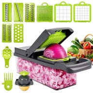16-in-1 Vegetable Chopper Mandoline Slicer | Food Dicer Cutter — view 7