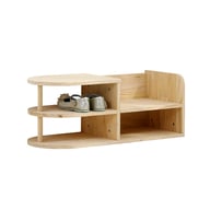 Children's Shoe-Changing Stool with Integrated Entryway Seating and Storage — view 2