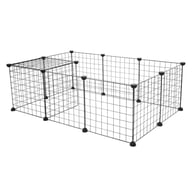Portable Pet Playpen for Guinea Pigs & Rabbits | Metal Wire Cage — view 13