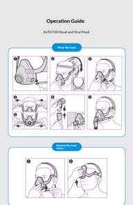 Ventilator Head-mounted Silicone Nasal-oral Mask — view 14