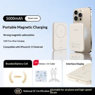 Magnetic Wireless Power Bank 20W | 10000mAh Fast Charging — view 4