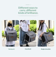 Portable Car Travel Cat Carrier | Multi-Function Pet Backpack Home & Kitchen — view 16