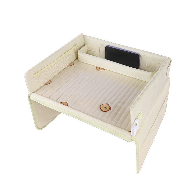 Car Baby Safety Seat Tray with Phone Holder | Padded Activity Tray